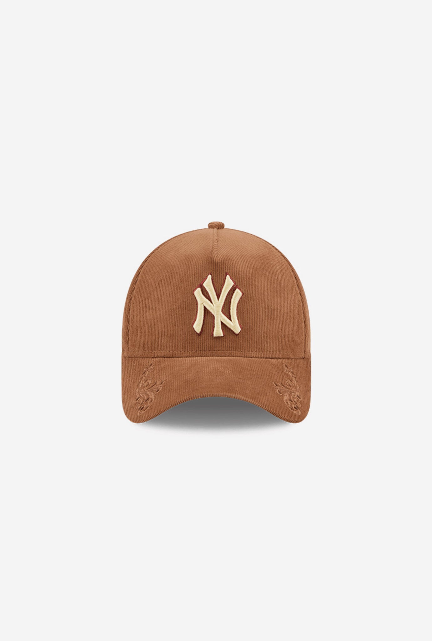 New York Yankees Ornamental Corduroy 9FORTY Adjustable Cap - Wheat