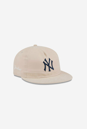 New York Yankees Brushed Nylon 9FIFTY Snapback - Stone