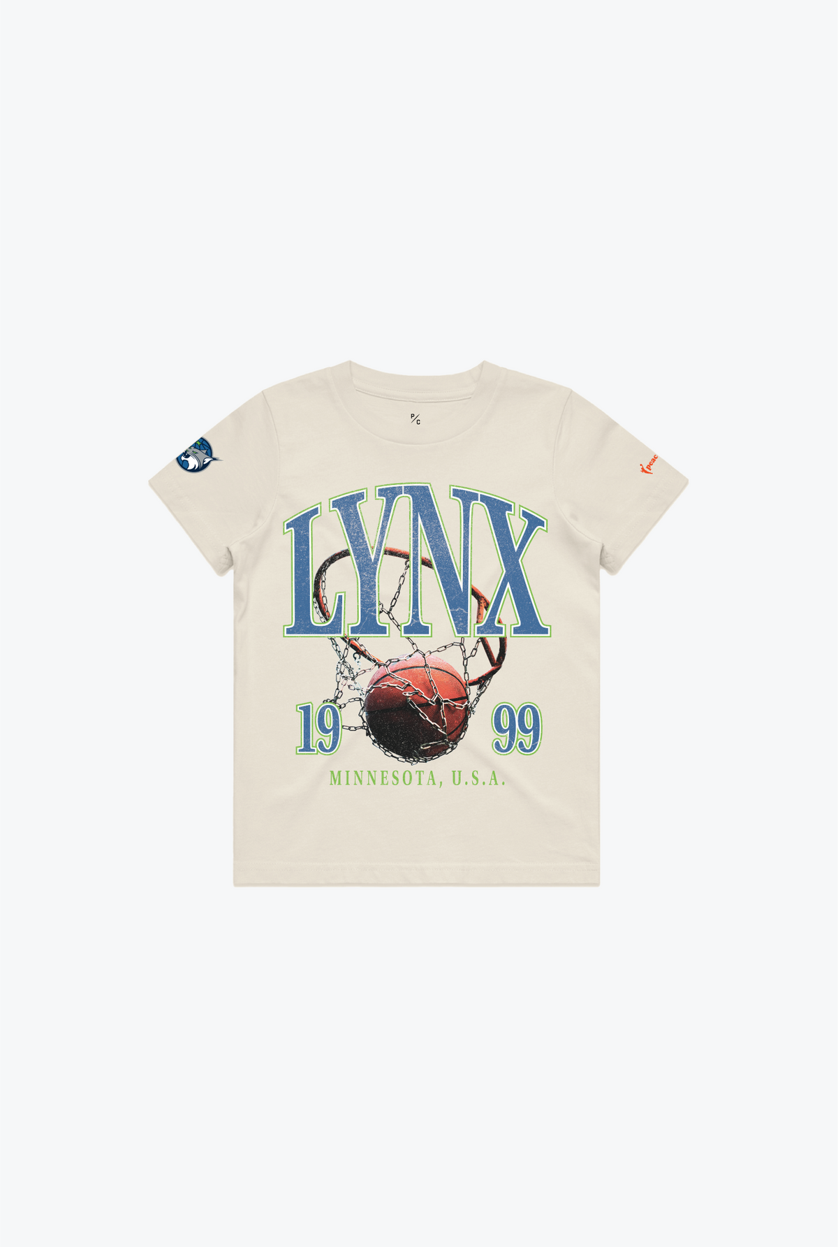 Minnesota Lynx Kinder T-Shirt - Elfenbein