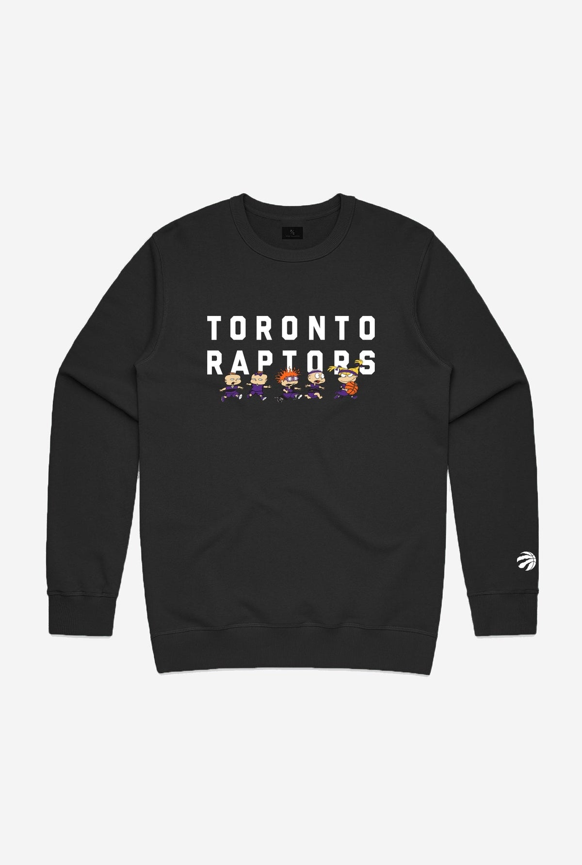 NBA x Rugrats Toronto Raptors Team Crewneck - Black