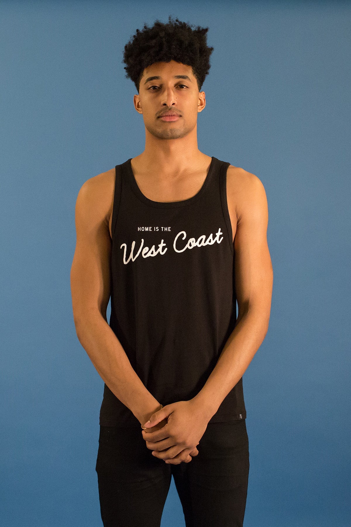 Home is the West Coast Tank - Black