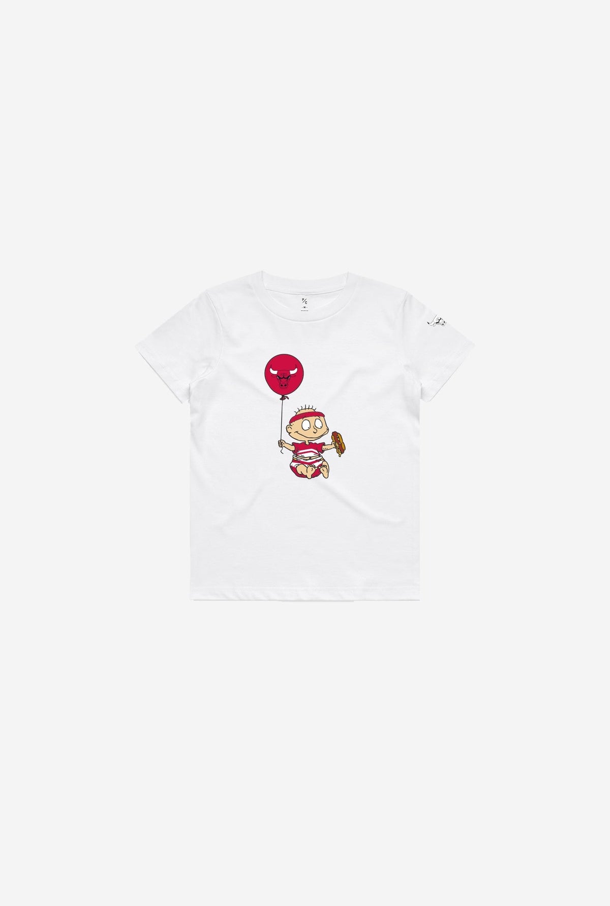 T-shirt NBA x Rugrats Chicago Bulls Tommy pour enfant - Blanc