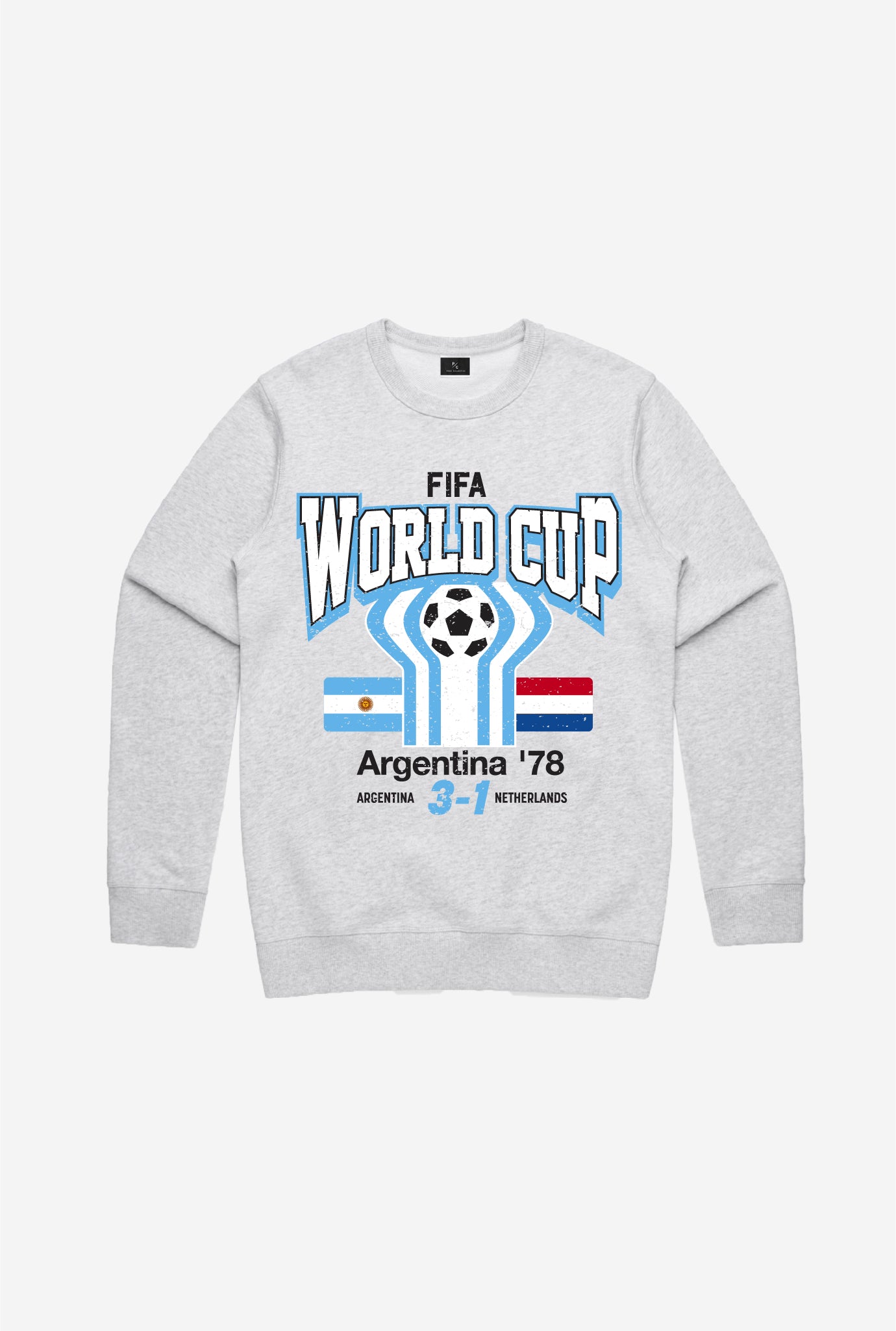 FIFA World Cup Argentina 1978 Final Crewneck - Ash