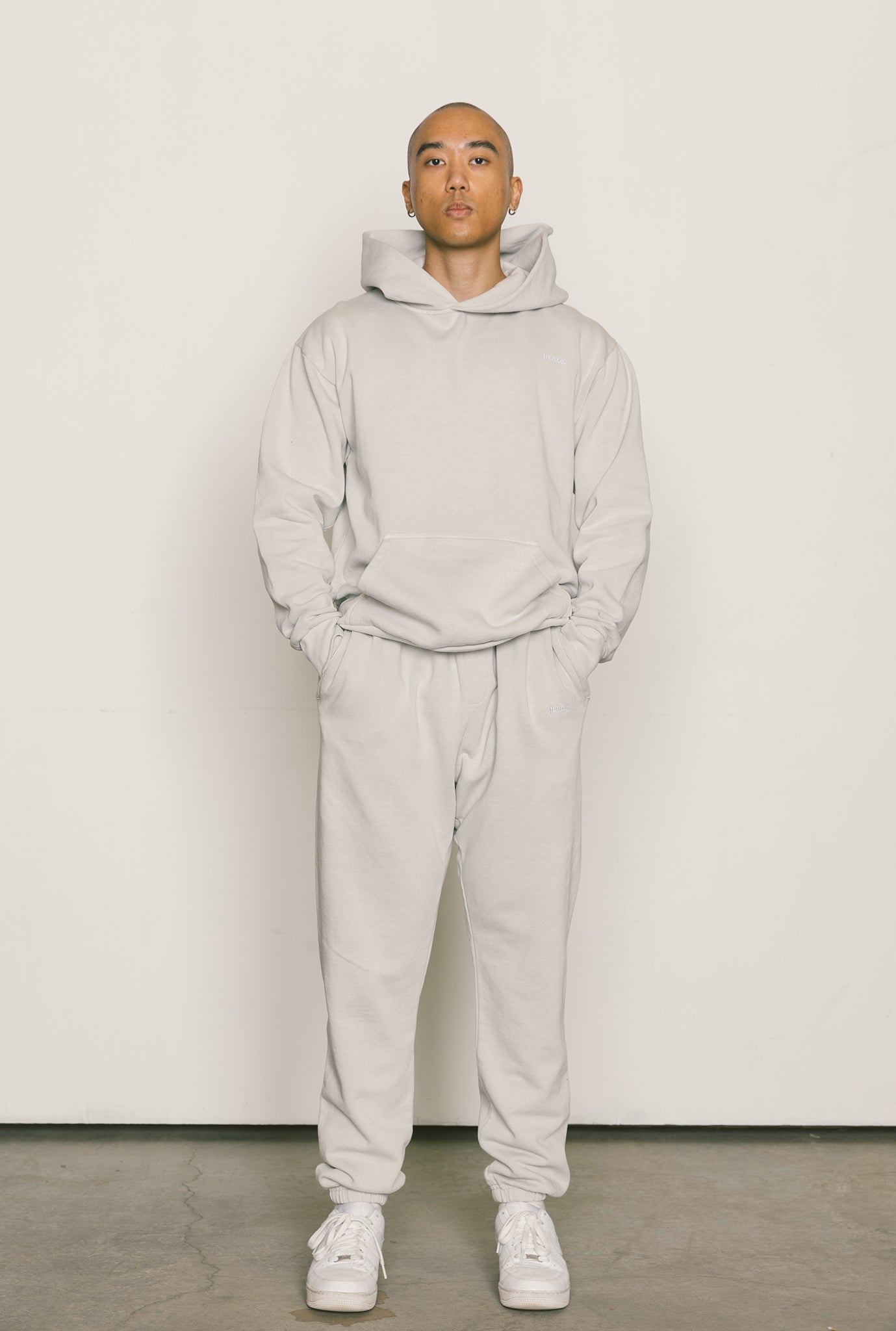 Peace Heavyweight Jogger - Ash