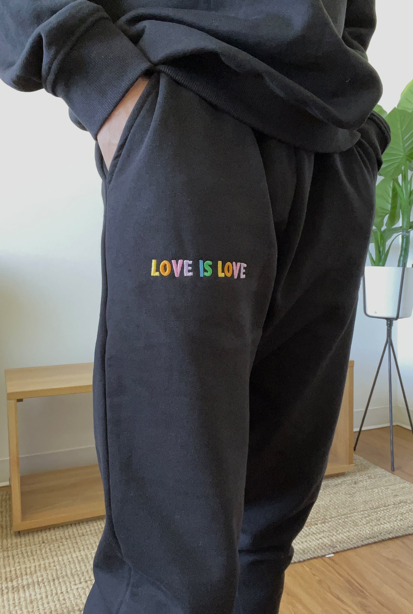 P/C x Care Bears Love is Love Jogger - Black