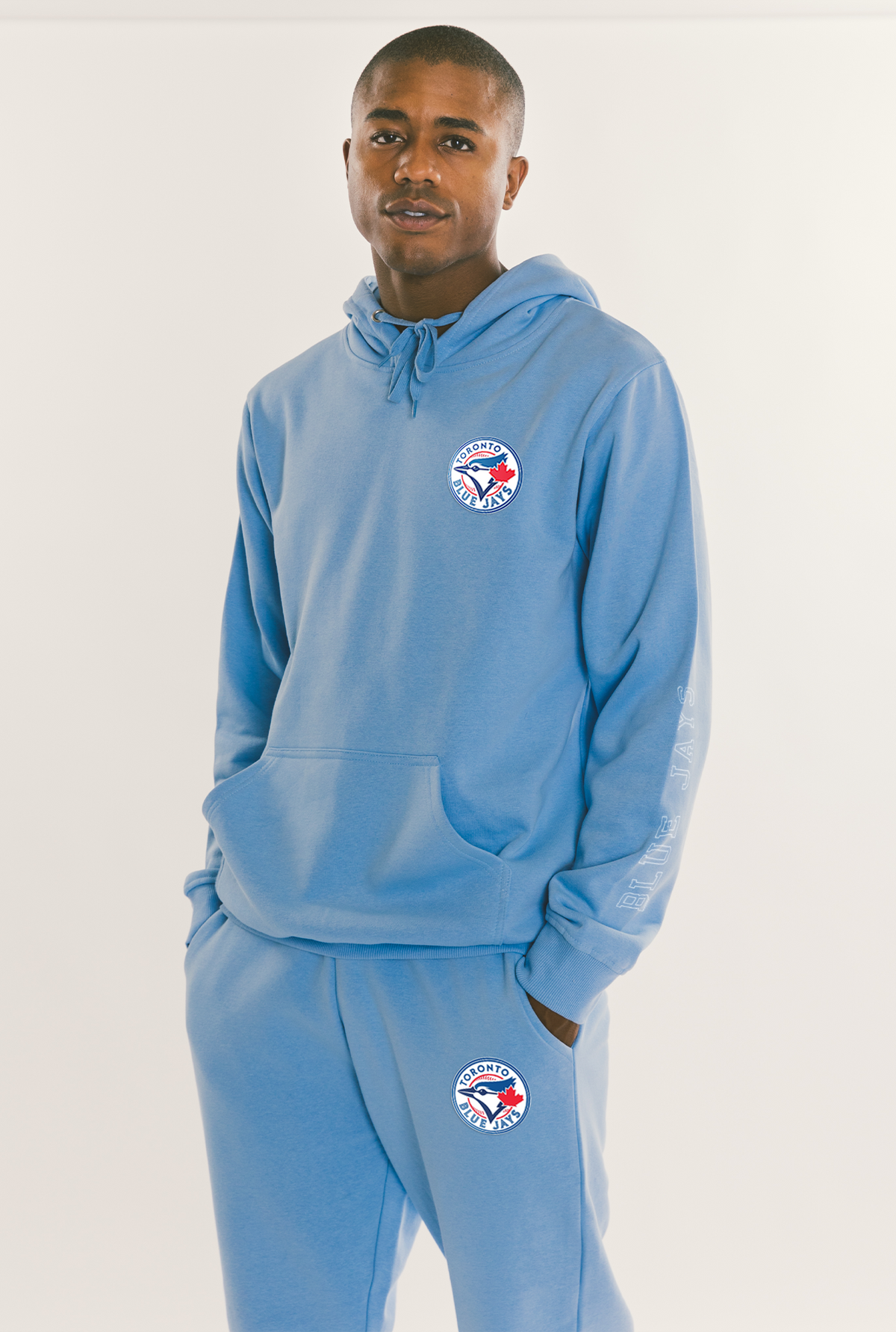 Toronto Blue Jays Logo Hoodie - Vista Blue