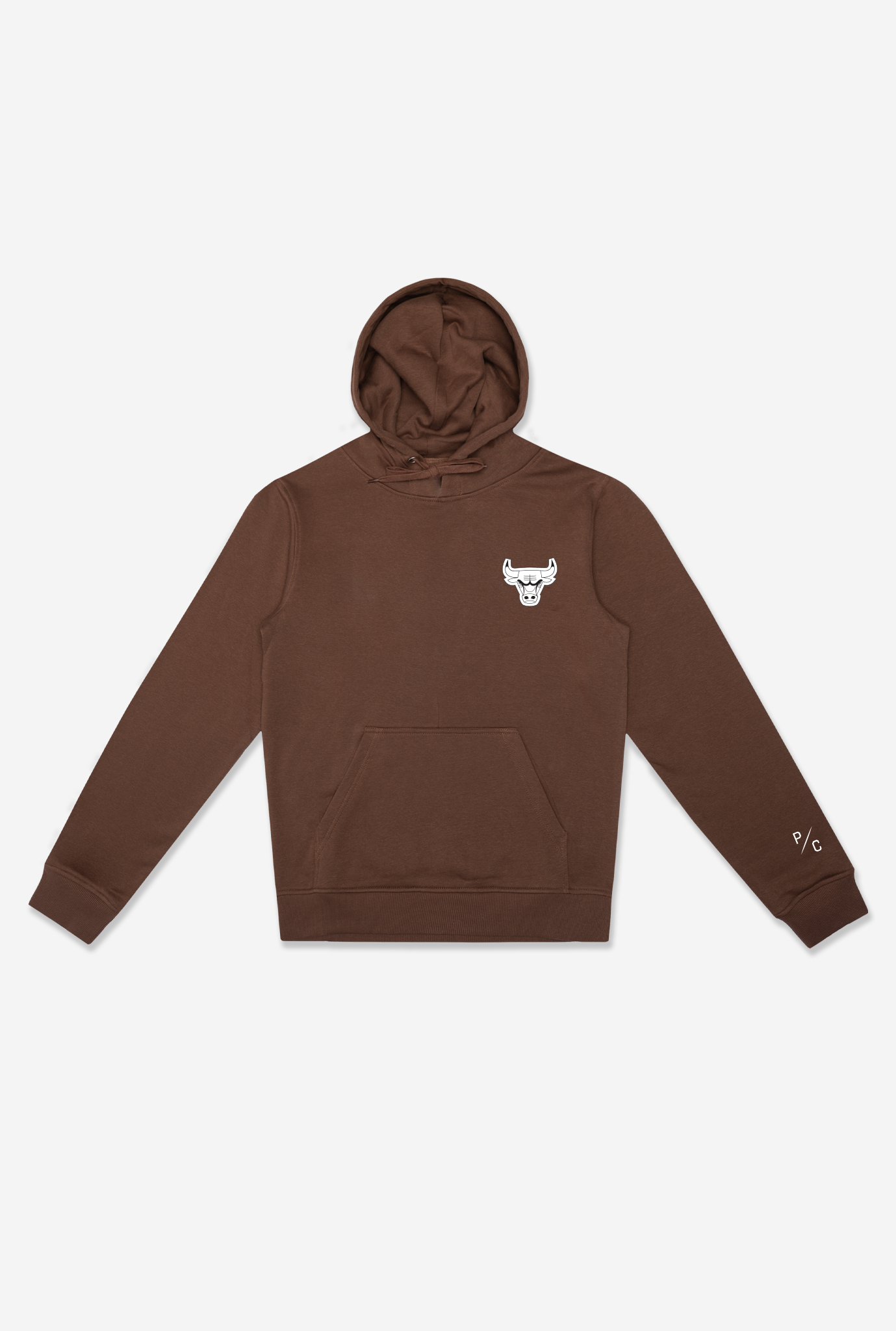 Chicago Bulls Logo Hoodie - Espresso