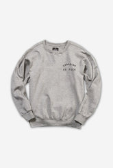 Canadian as Fuck Crewneck - Grey