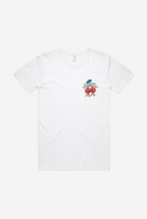 Better Together Cherries Graphic T-Shirt - White