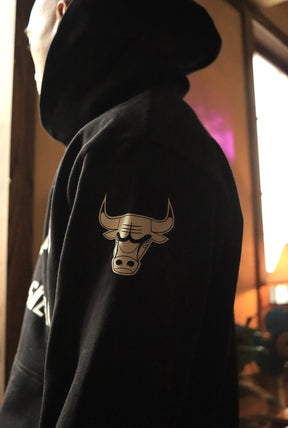 Chicago Bulls Heavyweight Hoodie - Black