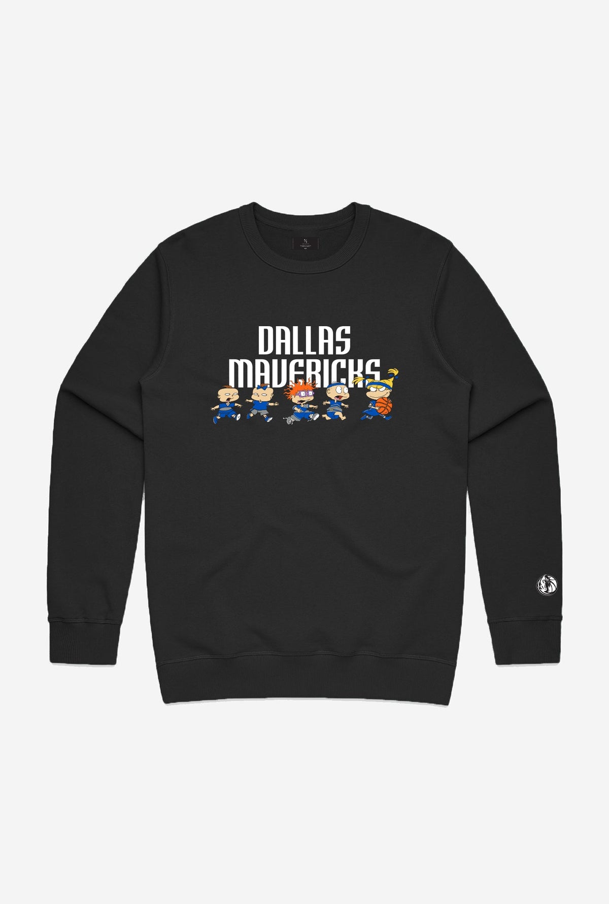 NBA x Rugrats Dallas Mavericks Team Crewneck - Black