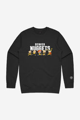 NBA x Rugrats Denver Nuggets Team Crewneck - Black