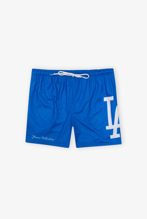 Los Angeles Dodgers Double-Lined Mesh Shorts - Royal