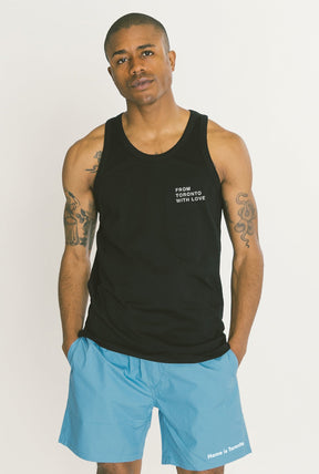 From Toronto with Love Tank - Black