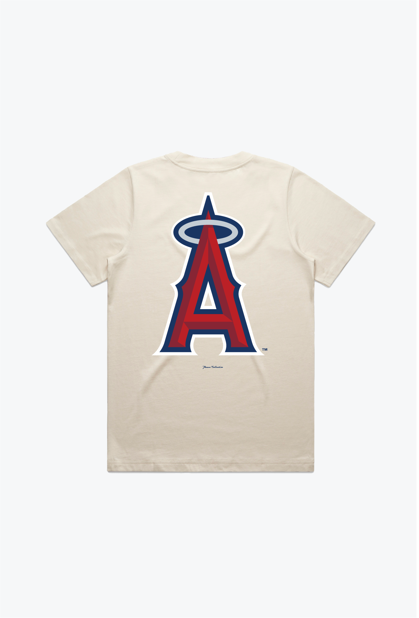 Los Angeles Angels Women's Heavyweight T-Shirt - Natural