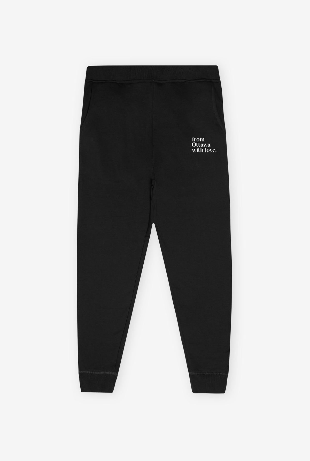 From Ottawa With Love Jogger - Black