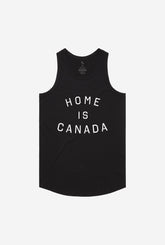 Home is Canada Tank - Black