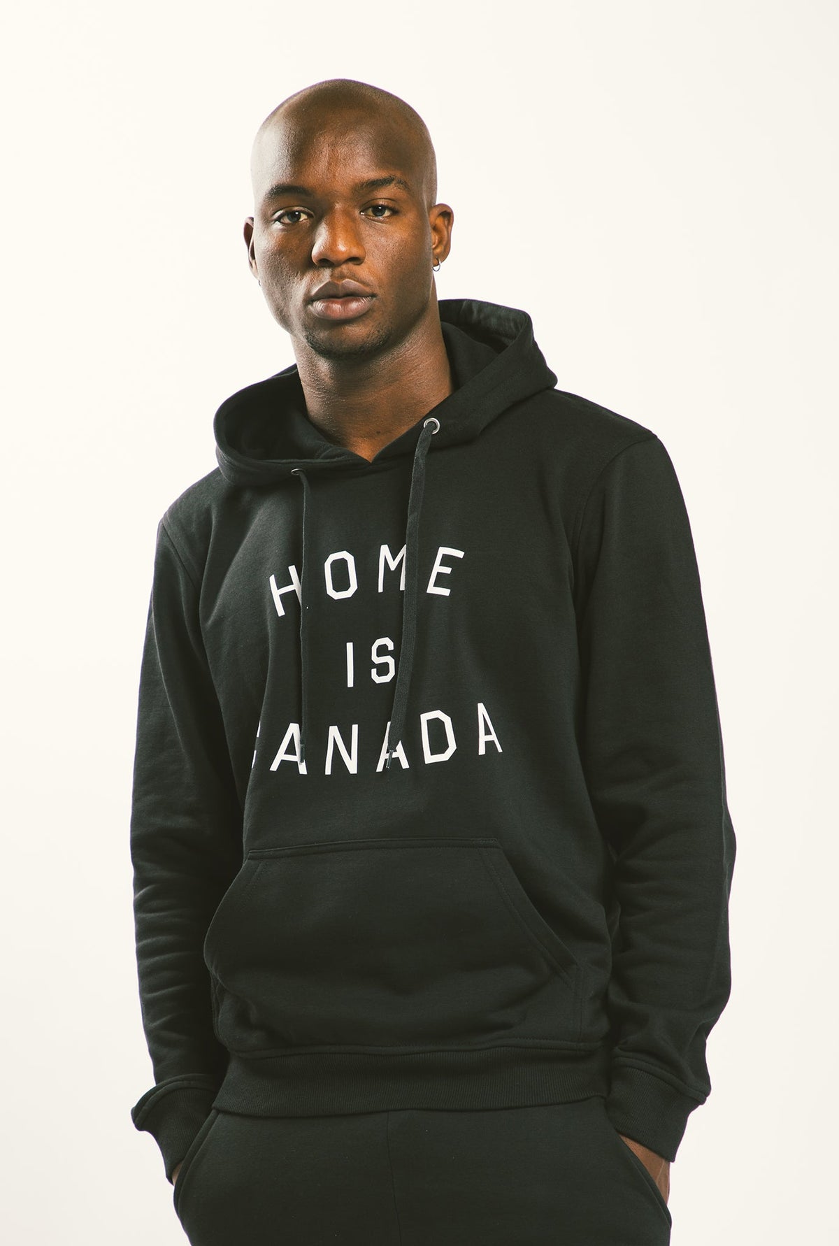 Home is Canada Hoodie - Black