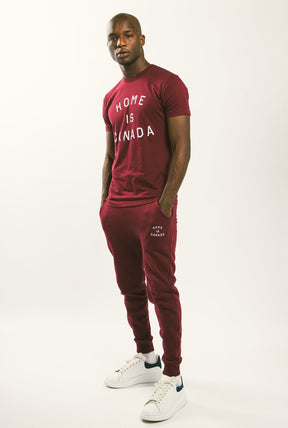 Home is Canada Jogger - Maroon