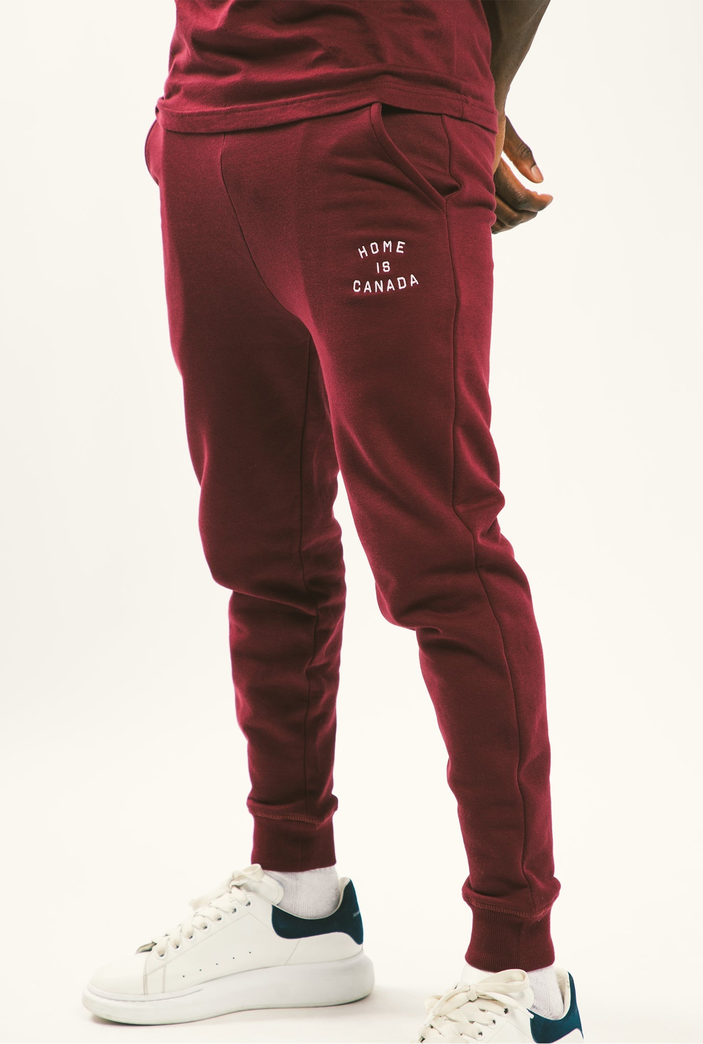 Home is Canada Jogger - Maroon