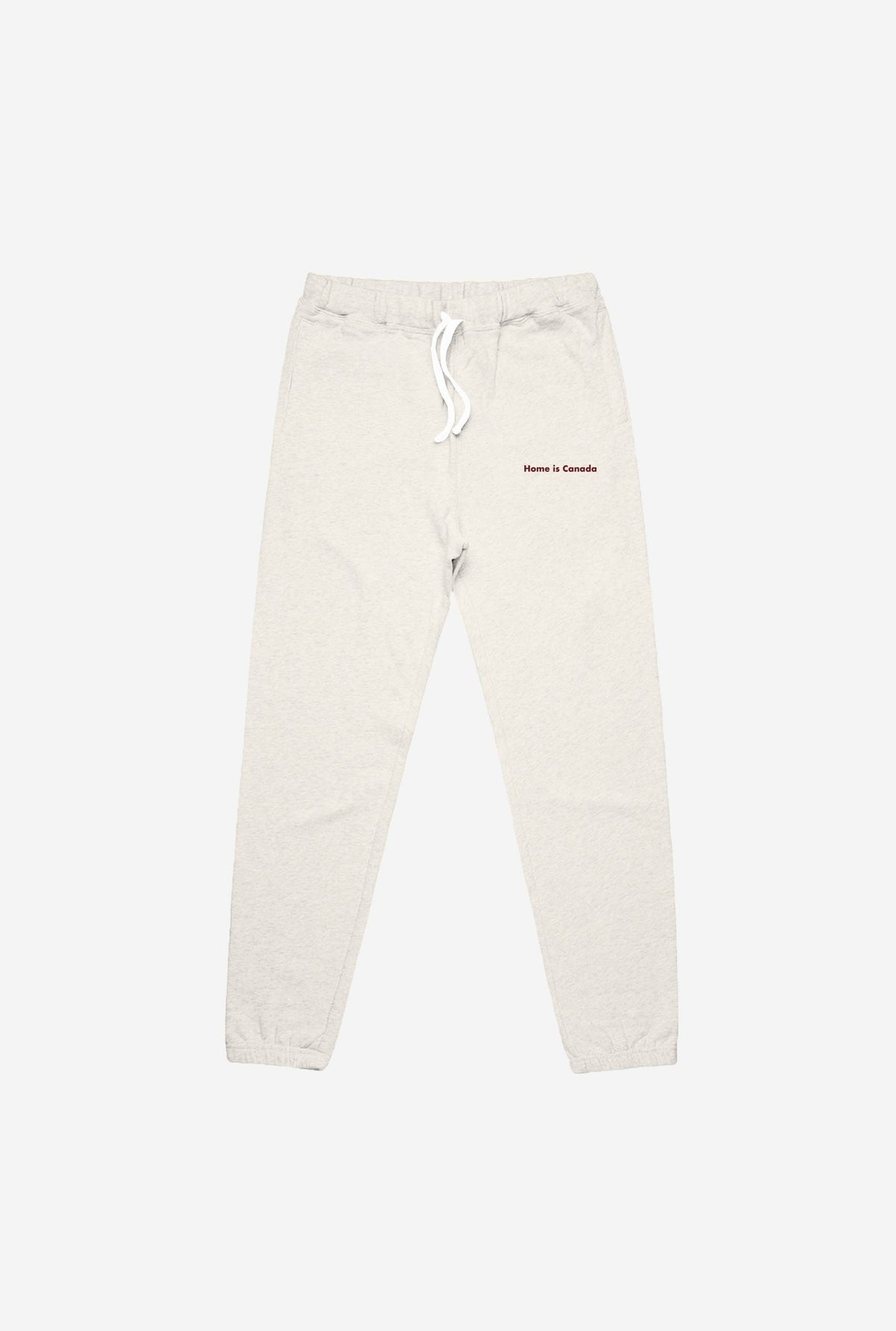 Home is Canada Minimal Premium Women's Jogger - Natural