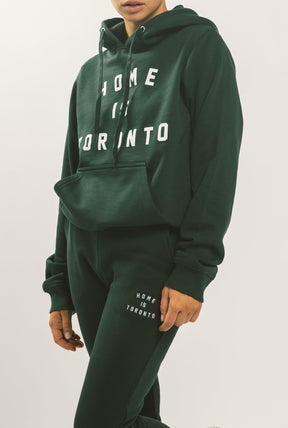 Home is Toronto Jogger - Forest Green