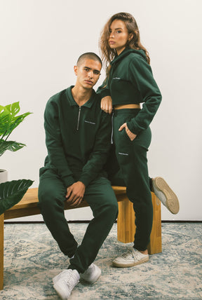 Home is Toronto Minimal Premium Women's Jogger - Forest Green