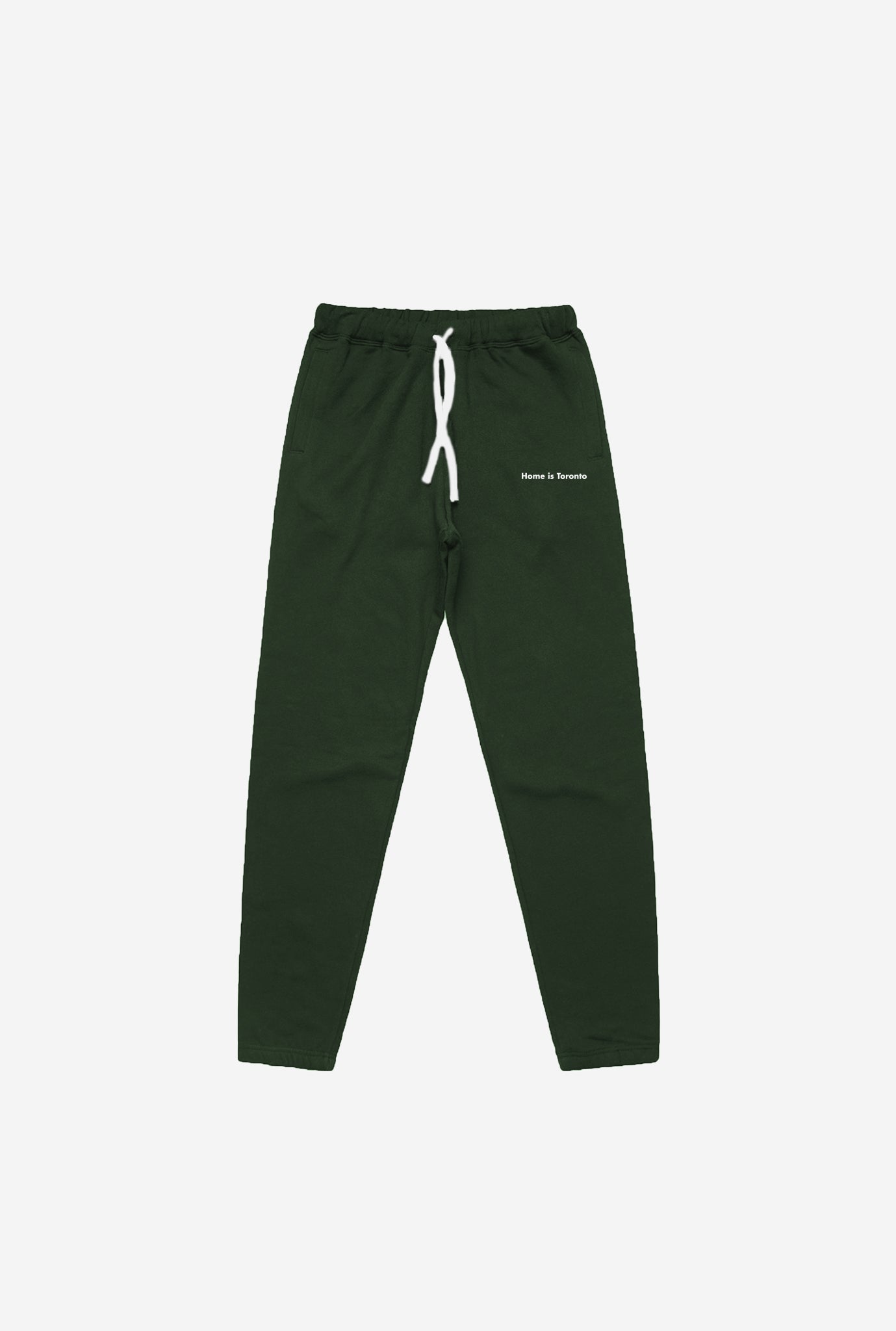 Home is Toronto Minimal Premium Women's Jogger - Forest Green