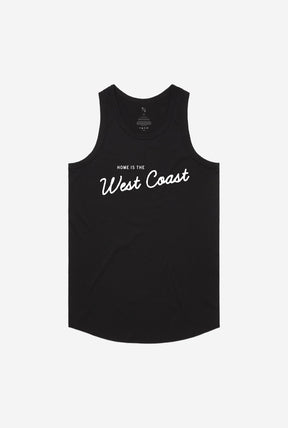 Home is the West Coast Tank - Black