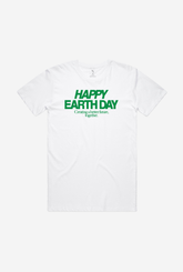 Happy Earth Day T-Shirt - White