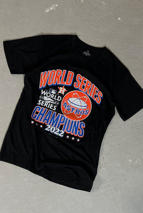 Houston Astros 2022 World Series Champions Premium T-Shirt - Black