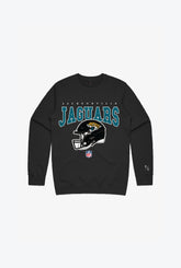 Jacksonville Jaguars Vintage Kids Crewneck - Black