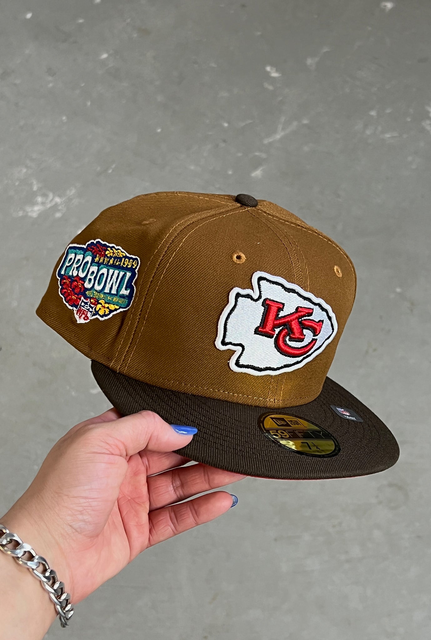 Kansas City Chiefs 1999 ProBowl 59FIFTY - Toasted Peanut