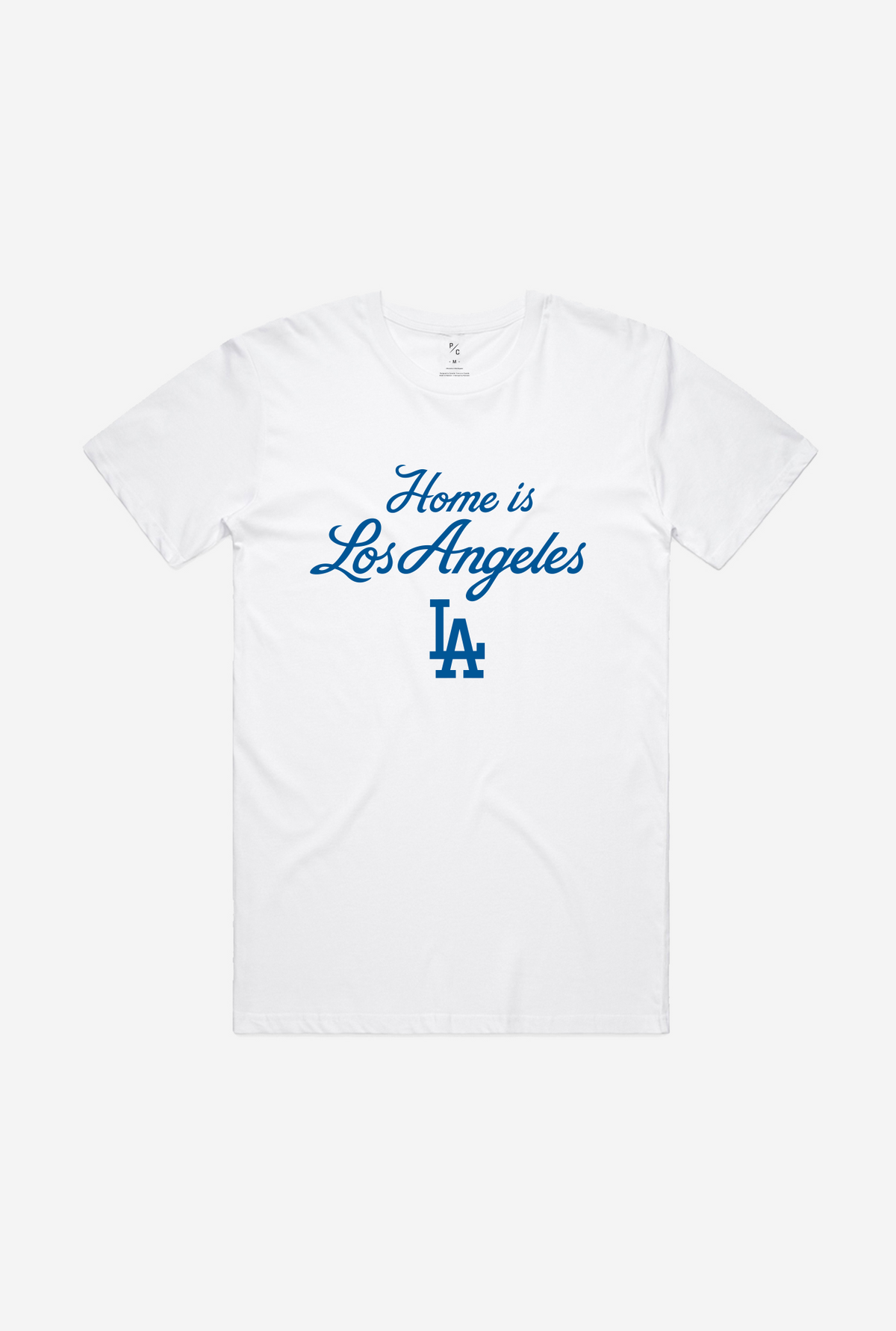 Home is LA Dodgers T-Shirt - White