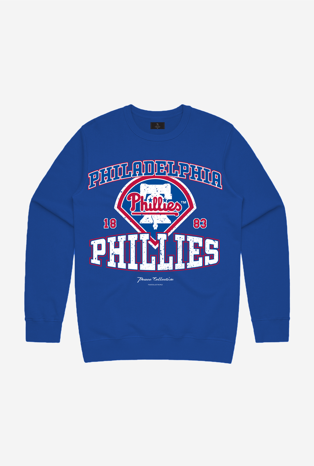 DEADSTOCK VINTAGE PHILADELPHIA PHILLIES COOPERSTOWN COLLECTION CREWNECK -  Primetime