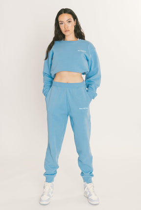 More Self Love Jogger - Vista Blue