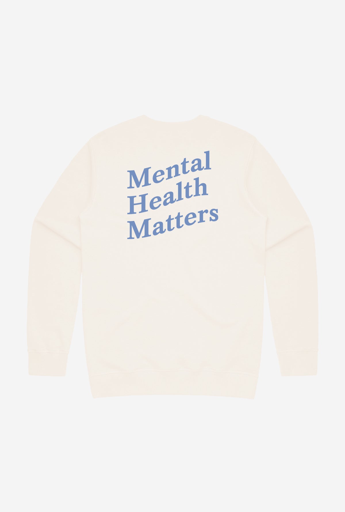 Mental Health Matters Crewneck - Ivory