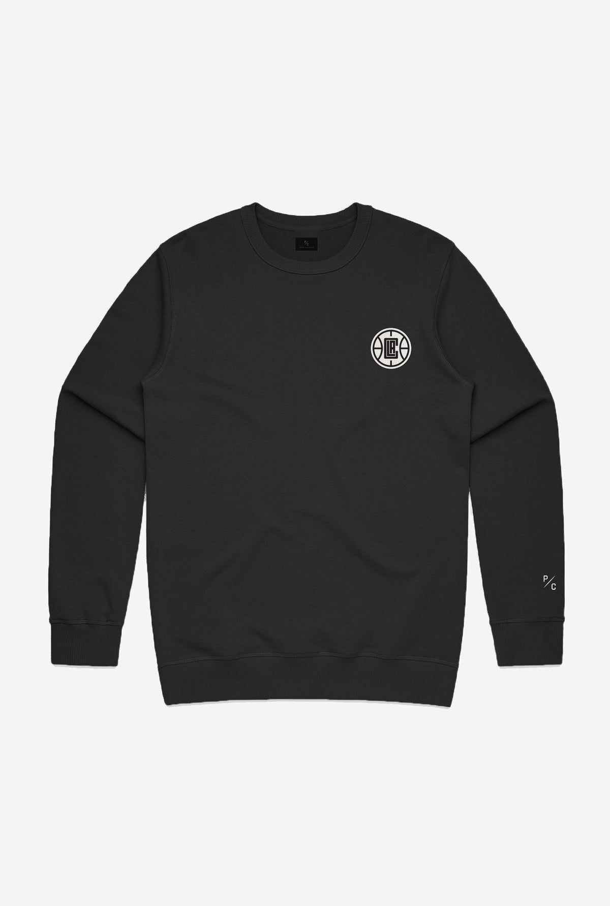 Los Angeles Clippers Logo Crewneck - Black