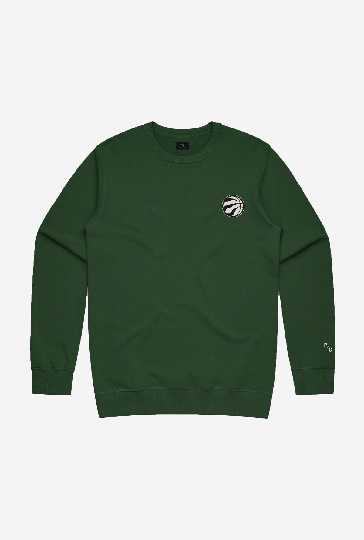 Toronto Raptors Logo Crewneck - Forest Green