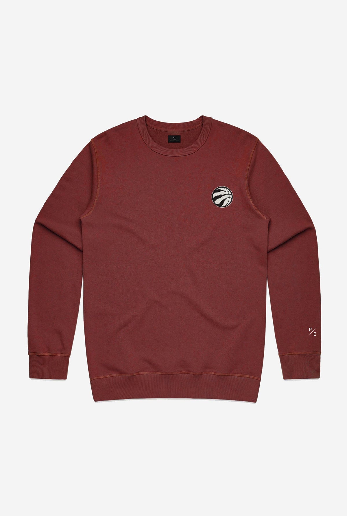 Toronto Raptors Logo Crewneck - Maroon