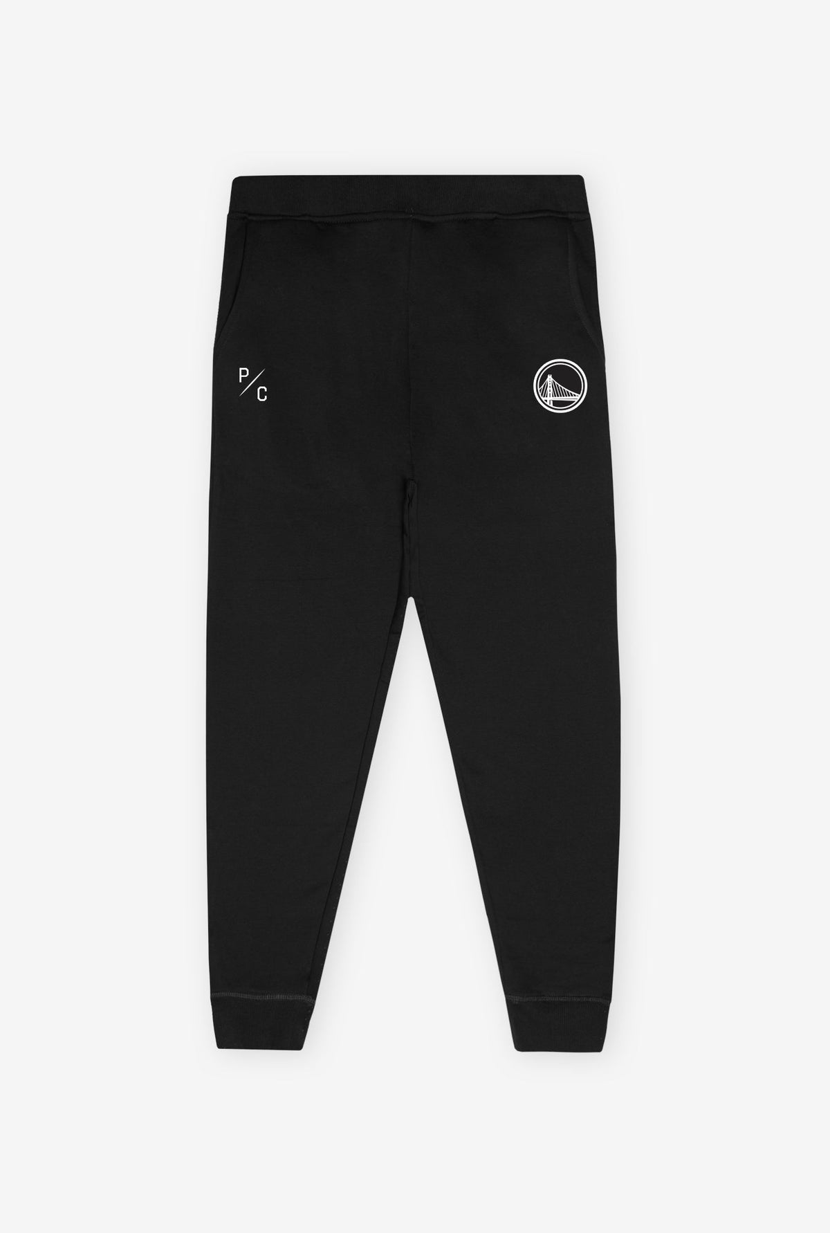 Golden State Warriors Logo Jogger - Black