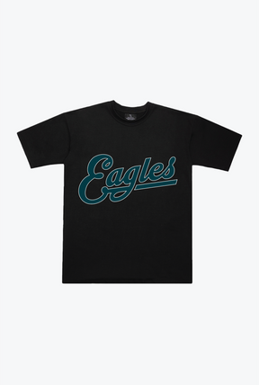 Philadelphia Eagles Heavyweight T-Shirt - Black