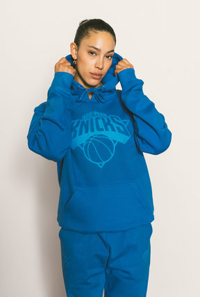 New York Knicks Tonal Hoodie - Royal