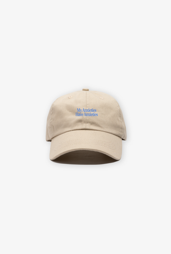 Peanuts My Anxieties have Anxieties Dad Cap - Natural