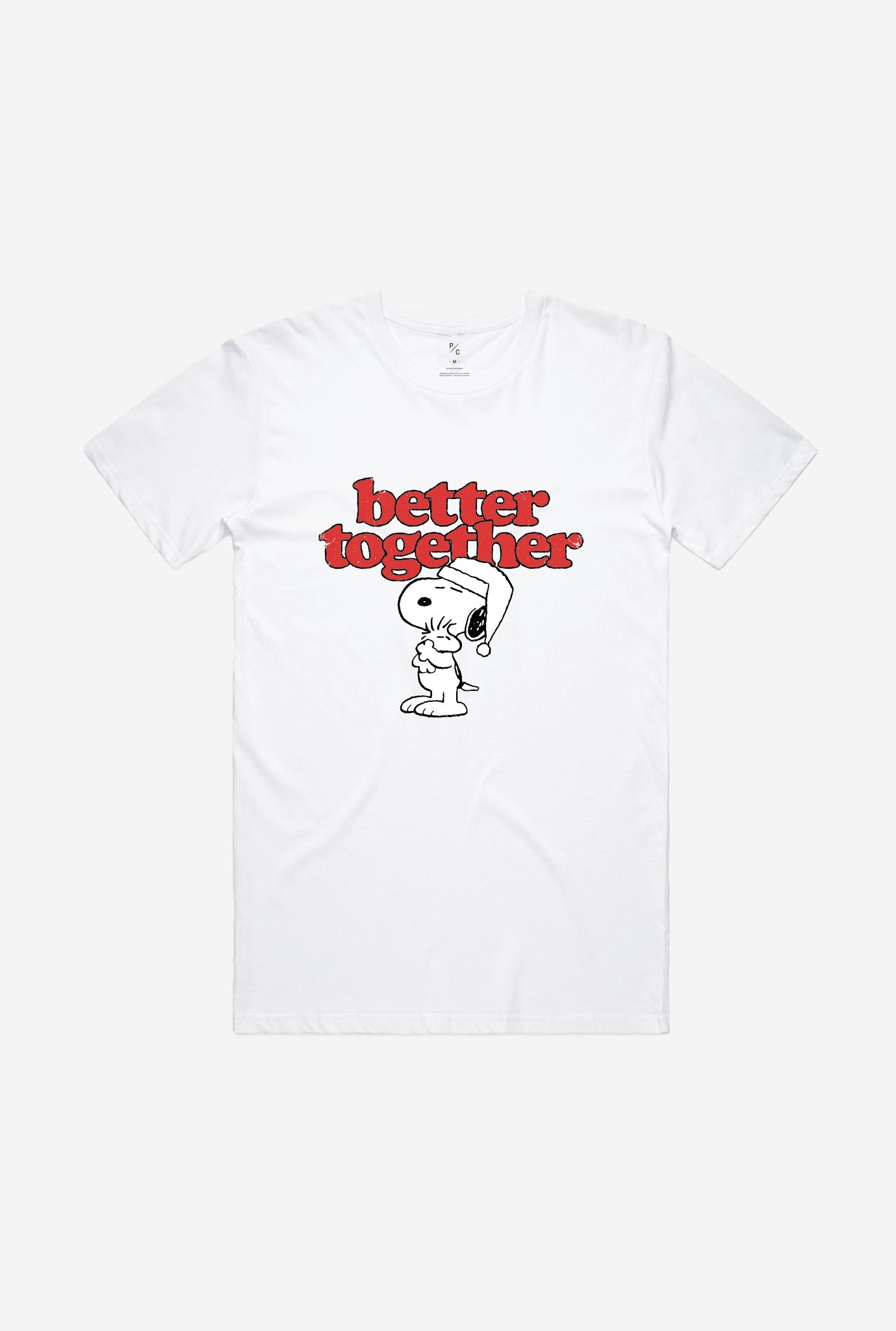 P/C x Peanuts Better Together Snoopy T-Shirt - White