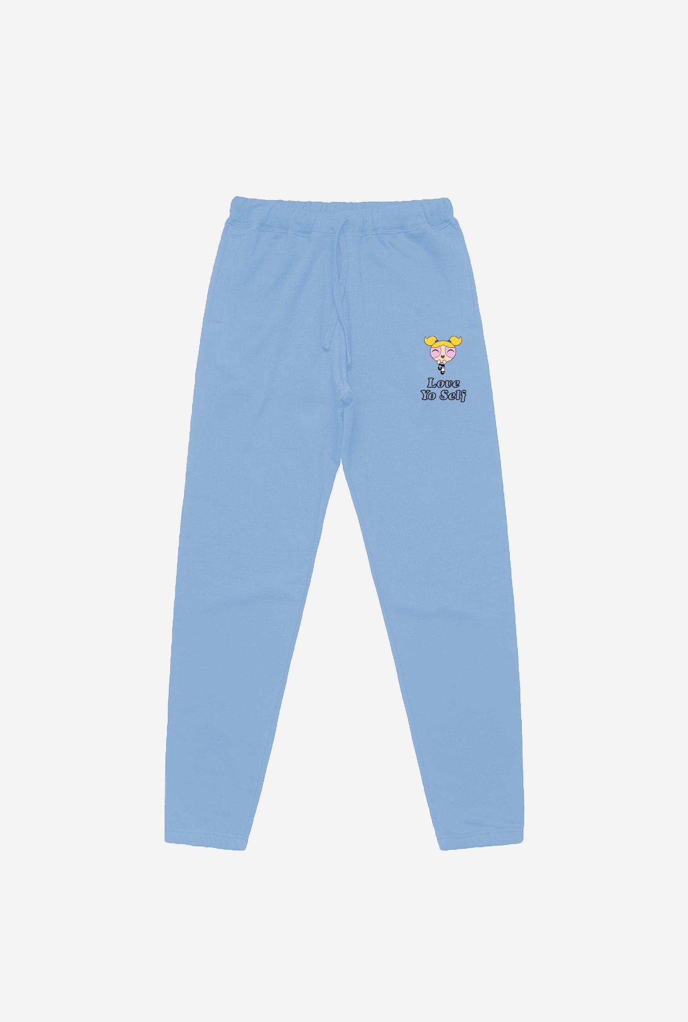 P/C x Powerpuff Girls „Love Yo Self“-Jogginghose – Vista Blue