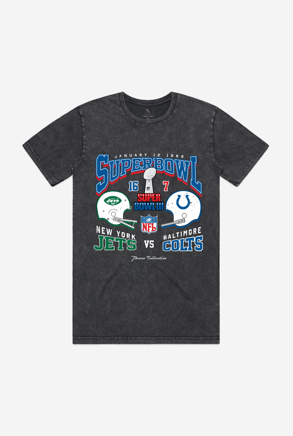 New York Jets Super Bowl 3 Champions Vintage Slim Fit Shirt Clearance $32  SMALL