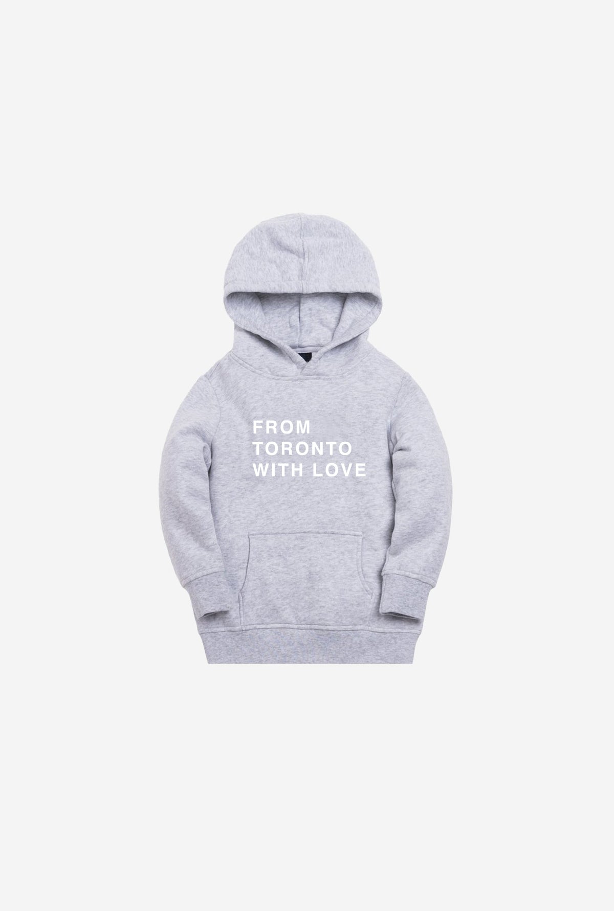 From Toronto With Love Kids Hoodie - Grey