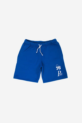 Philadelphia 76ers Premium-Shorts mit Kordelzug – Royal