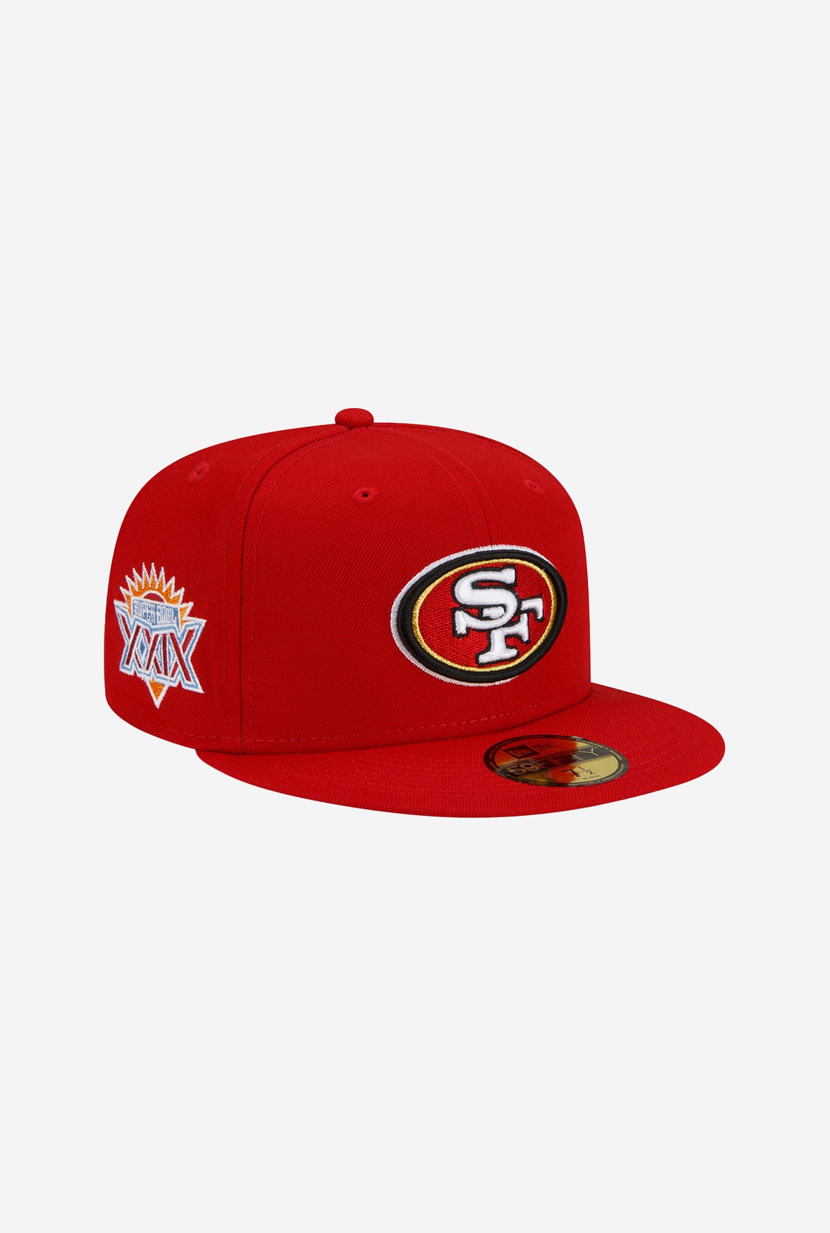 San Francisco 49ers 59FIFTY Super Bowl XXIX Side Patch